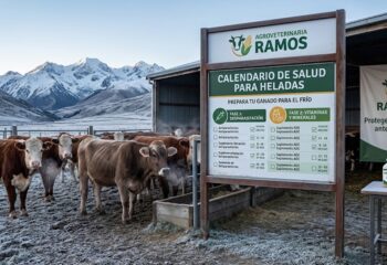 Calendario de desparasitación y vitaminas: ¿Cómo preparar a tu ganado para la época de heladas?