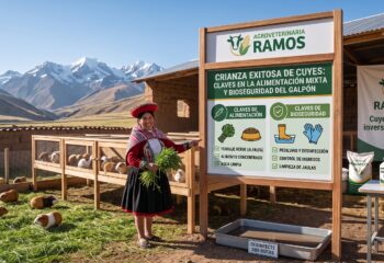 Crianza exitosa de cuyes: Claves en la alimentación mixta y bioseguridad del galpón